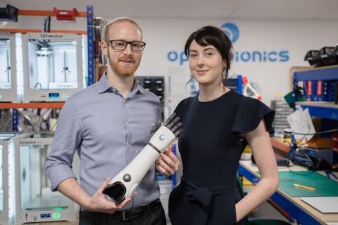 wearegrowth's tweet photo. Congratulations to @openbionics on their latest funding round raising £4.6m with investment from #WilliamsAdvEng!  Looking forward to the 'Hero Arms' going global! #superbionics #superarm #3Dprinting #tech #superhero #bristol https://t.co/VXVe1qyaNr