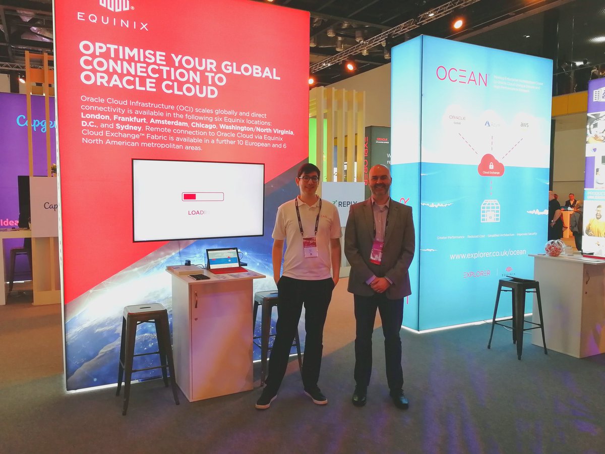 simondownham's tweet image. First event of the year for me at @Oracle_UKI #OOWLON we're on stand at 34 with our partner @Explorerukltd on 35 @devonrpage