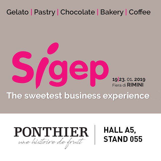Nous vous attendons nombreux au SIGEP, qui aura lieu du 19 au 23 janvier 2019 à Rimini en Italie. 

We are looking forward to meeting you at the SIGEP from the 19th to the 23rd January 2019 in Rimini, Italia.