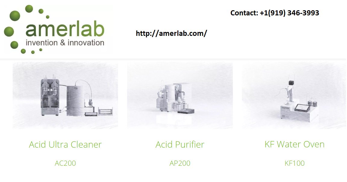 Amerlab.com  offer the services of #cleaning_glassware_with_nitric_acid, acid digestion tube cleaning, #hot_block_digestion_tube_cleaning and trace-metal acid cleaning with automated #acid_purification_systems. For more details, call: +1(919)346-3993