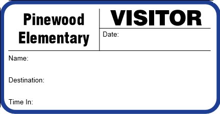 Welcome to the family Pinewood Elementary
#thespoiledoffice #hotoffthepress #security #visitorbadges #signinbooks