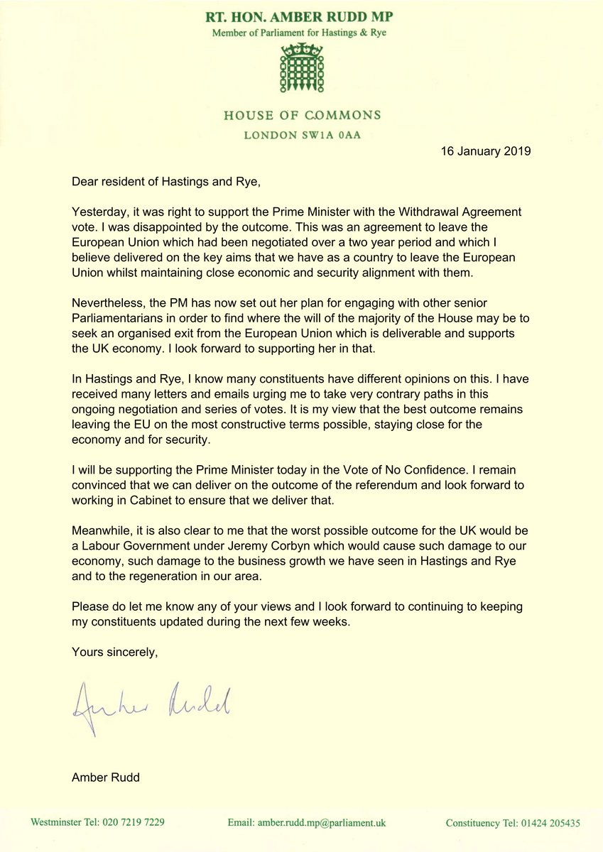 Amber Rudd tweet media