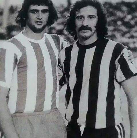 NDGDKempes's tweet photo. Mario Alberto Kempes #ElMatador y Aldo Pedro Poy  #ElProcer 
"Un amigo es la persona que nos muestra el rumbo y recorre con nosotros una parte del camino"  #NoDigaGolDigaKempes https://t.co/HZslYBX4Cr