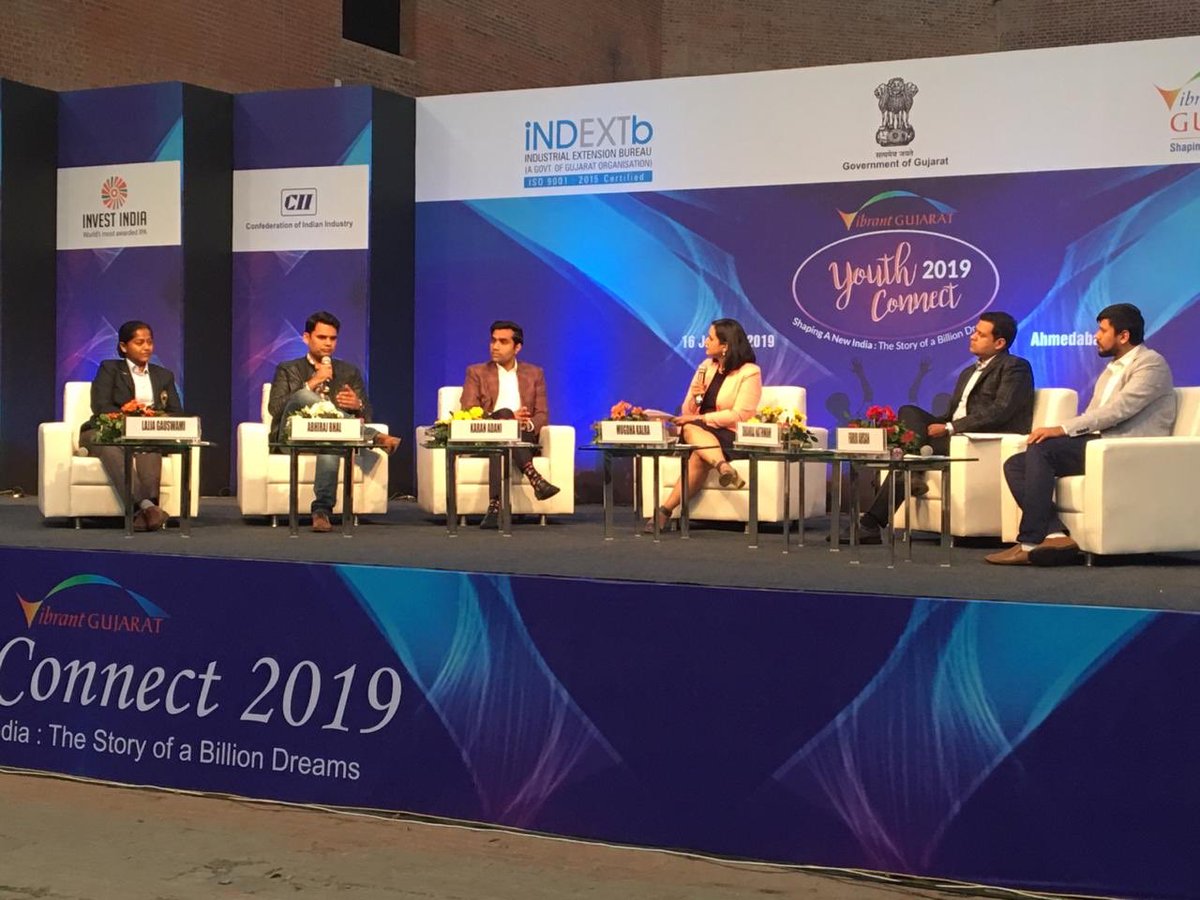 How do you revitalise mid-week? Time spent with some bright sparks at @IIMAhmedabad at Youth Connect did the trick for me. But we must invest more time in aligning the talent pool with jobs of tomorrow. Thanks @frdahsan @lajjagauswami @DhanrajNathwani @abhirajbhal