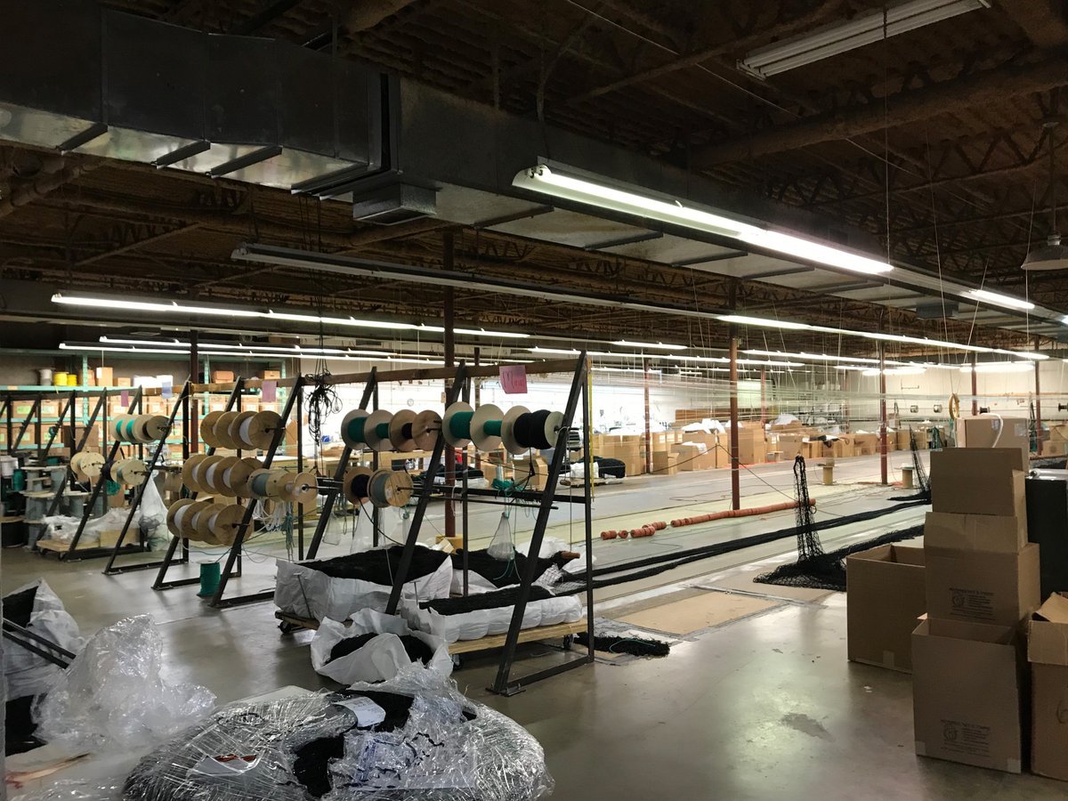 MemphisNet's tweet image. A rare quiet moment in the net workshop, captured between shifts.