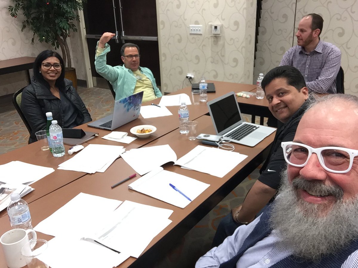 AndySchaidler's tweet photo. Pix from this week's 1st ever 2-day strategic planning for Eclipse Hospitality Furniture in Vegas. So many subjects covered, so much energy &amp; so many great ideas from everyone to improve the company &amp; products for our clients.  Lots of great things coming from the Eclipse https://t.co/RCRDRFZWio