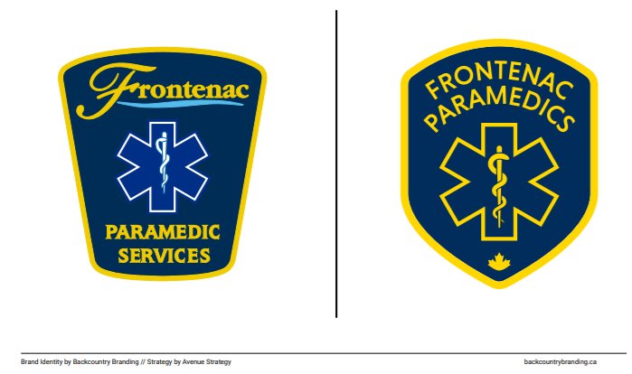 FrontenacCounty's tweet photo. Old and new @FPSParamedics logo side-by-side
#FrontCnl https://t.co/kkGf4MoaeT