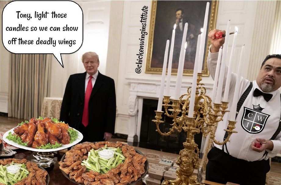 A proper Whitehouse meal.
#whitehouse #clemsontigers #clemson
#chickenwings #chickenwings🍗 #hotwings #buffalowildwings #buffalowings #trump #trumpmeetstheinternet #thewall