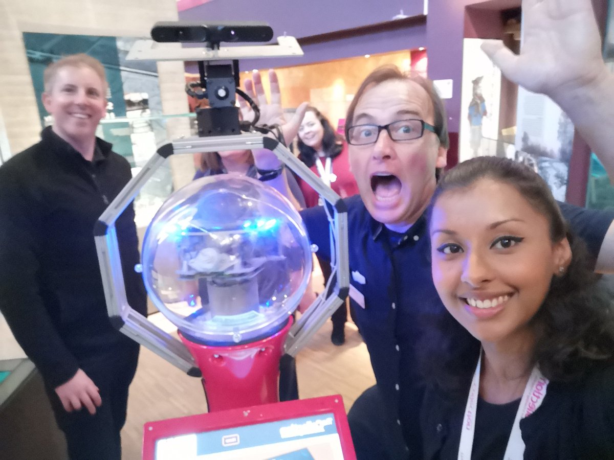 lincmuseumusher's tweet photo. Happy #MuseumSelfieDay
Lindsey our museum robot from @unilincoln posed with us for a selfie today. Our Learning Officer was very excited to pose with her :p
#museumselfieday2019
Tag us in your #MuseumSelfie posts #collectionusher https://t.co/xUhYg8TVyT
