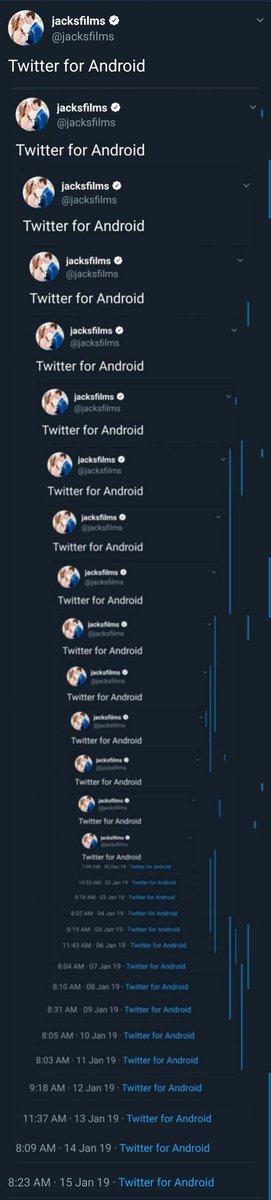jacksfilms's tweet photo. Twitter for Android https://t.co/tyWTMlQwk5