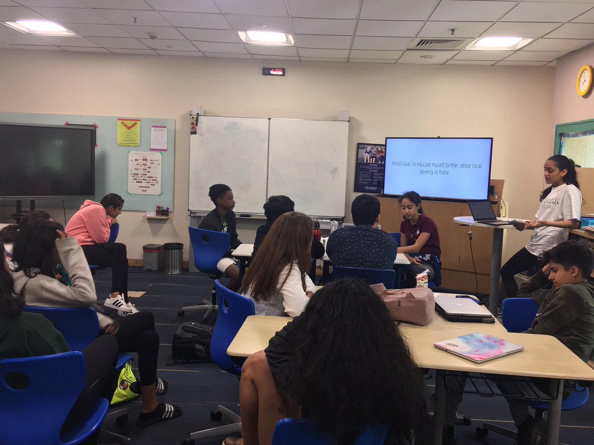 rohit2093's tweet photo. Day 1 of final #SocialAction #project #presentation saw students talking about #sanitarypads, #dresscoding and other #gender-based differences, modern day #slavery, #poverty and companies that force #childlabour! #ASBHS #GlobalLeadership @ASBIndia @joshb1020 @fionacrossthec https://t.co/dYn9gt89QH