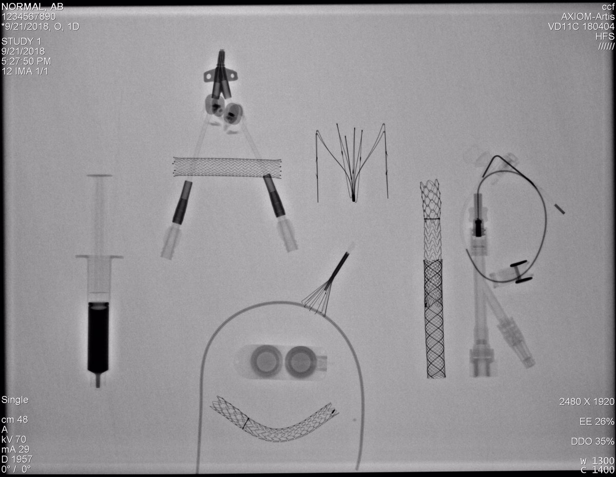 kstadt911's tweet photo. Today is Without A Scalpel Day take a look at some of the tools #IRad uses to improve healthcare and save lives every day #WithoutAScalpel #IAmIR on #WASDay2019 @Interventional2 https://t.co/32pJVjzkaQ