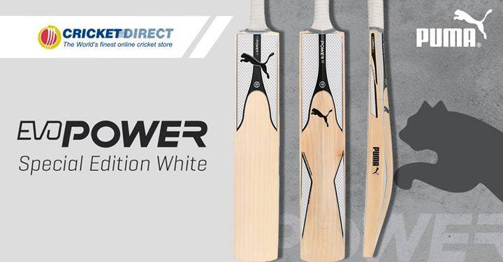 puma evopower white edition bat