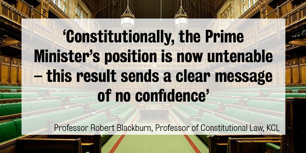 KingsCollegeLon's tweet photo. After last night’s momentous Brexit vote in the House of Commons, @KCL_Law Professor, Robert Blackburn says: https://t.co/Z1sXLeCPwF
