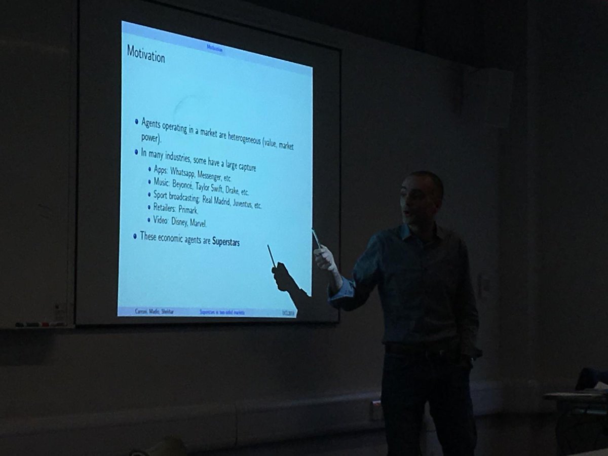 UCLFinComp (@uclfincomp) on Twitter photo Find out why #TaylorSwift is so important for economists!
"#Superstars in two-sided #markets: exclusives or not?"
by <a href="/EliasCarroni/">Elias Carroni</a> from University of Bologna
#FCASeminar @uclCS <a href="/uclfincomp/">UCLFinComp</a>
<a href="/ResearchGate/">ResearchGate</a>: researchgate.net/publication/32… Find out why #TaylorSwift is so important for economists!
"#Superstars in two-sided #markets: exclusives or not?"
by <a href="/EliasCarroni/">Elias Carroni</a> from University of Bologna
#FCASeminar @uclCS <a href="/uclfincomp/">UCLFinComp</a>
<a href="/ResearchGate/">ResearchGate</a>: researchgate.net/publication/32…
