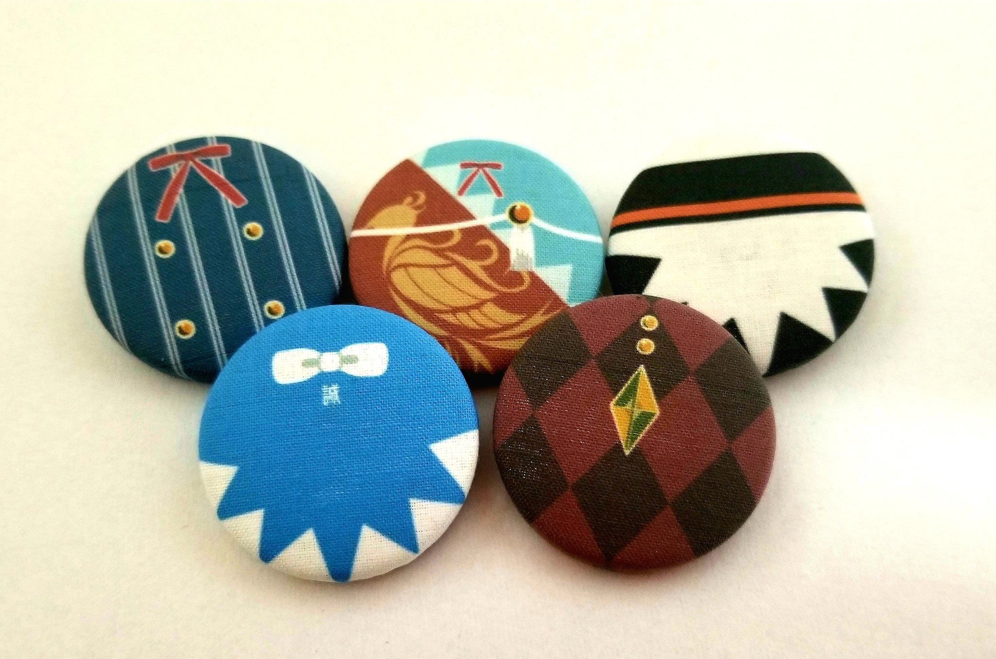 かずはる 新選組くるみボタンが出来た 清光がお気に入り T Co J1oktm2htx Twitter