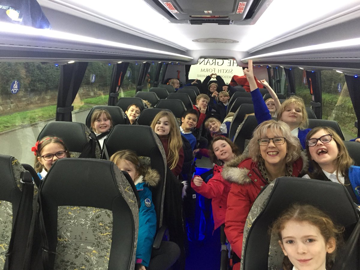 We’re on our way to <a href="/ChesterCath/">Chester Cathedral</a> for the celebration of 50 years of Christingle. <a href="/childrensociety/">The Children's Society</a> <a href="/headwhitegate/">Mrs Mackenzie</a>