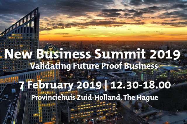 The 4th edition of New Business Summit will be held on Feb. 7th, 2019 at Provinciehuis Zuid- Holland, The Hague! Join us! More information:worldstartupfactory.com/events/new-bus…