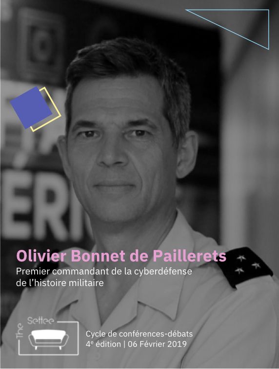 The_Settee's tweet photo. Zoom sur le 1er invité de notre #conférence @The_Settee Olivier Bonnet de Paillerets pour décrypter l'homme, son parcours et sa mission en tant que commandant de la #cyberdéfense française 🗞️👉🏼 https://t.co/fXcLeSknOW Article @libe #cybersécurité #conférence #défense #digital https://t.co/OJHEuvgYmW