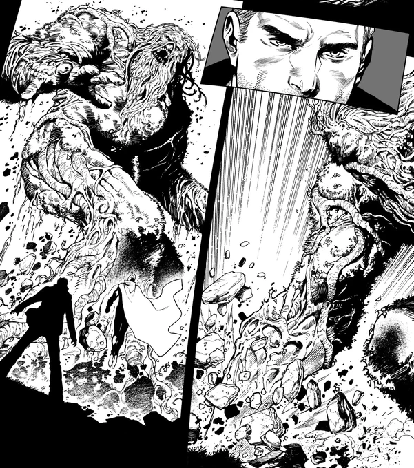 Some Swamp Thing action from Justice League Dark #5. Pencils by Dani Sampere.
#dccomics #justiceleaguedark #swampthing 