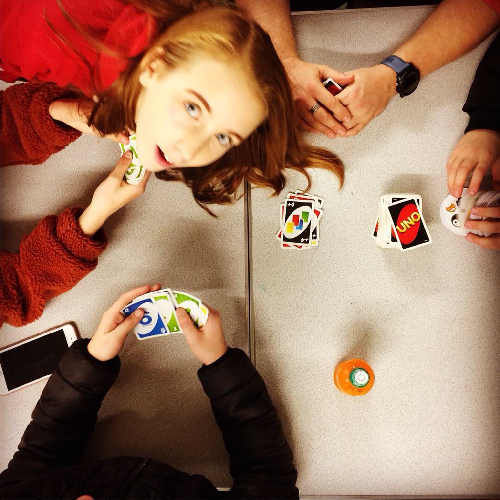 SWITCHeastdevon's tweet photo. We played more card games at our senior session - this time Uno. And someone couldn’t resist getting in the picture!!!
#youthgroup #SWITCH #Millwey #axminster #eastdevon #communitydevelopment #UNO  #cardgames https://t.co/0W2mTxfWO7