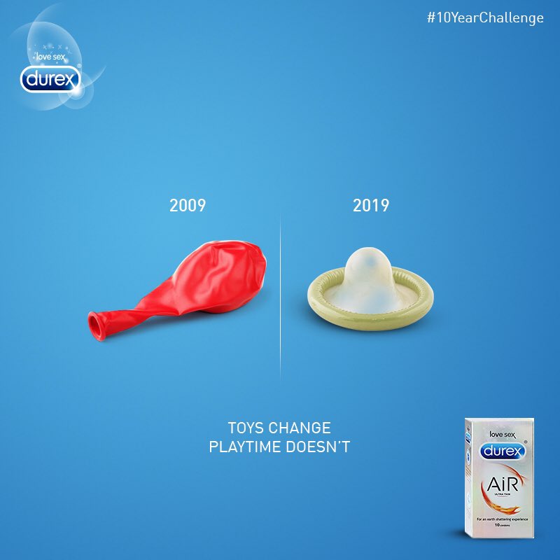 DurexIndia's tweet photo. A coming of age story. Buy now: https://t.co/bYeb2FWoR1. #10YearChallenge https://t.co/LgEaUUiu3h