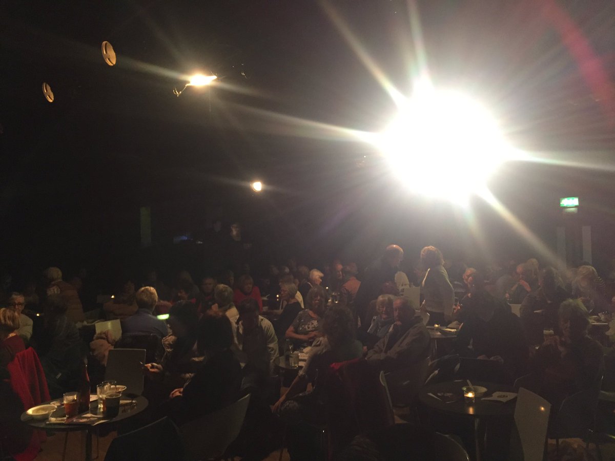 Cqaf's tweet photo. Another full house for Out to Lunch! #OTL19 #operaforlunch #Festival #Day11 #Belfast #SoldOut @BlackBoxBelfast https://t.co/myVKX5EFWO