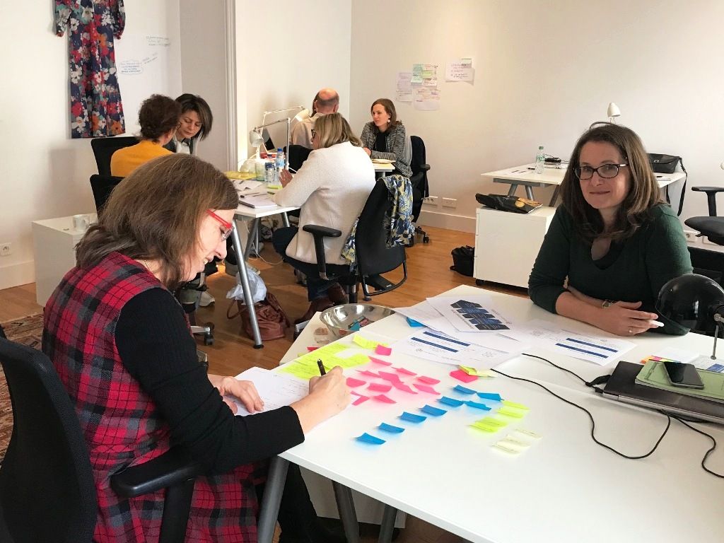 Les formations 2019 ont commencé à Paris, au Collectif de communicants-tes de Manon Ouellette, avec l'atelier « Destination client ! » #entrepreneur #marketing #vente #client