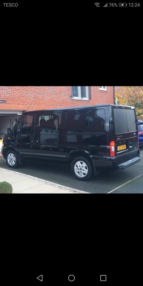 Please RT. Friends #van #stolen from #Hale on 14th January between 2pm &amp; 5pm. Please keep an eye out for it, it's very distinctive! #Manchester #van #stolenvan  #mattblackback