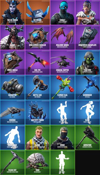Here’s all of the unreleased skins coming to Fortnite Season 7. 🔥 #fortnite #BattleRoyale
