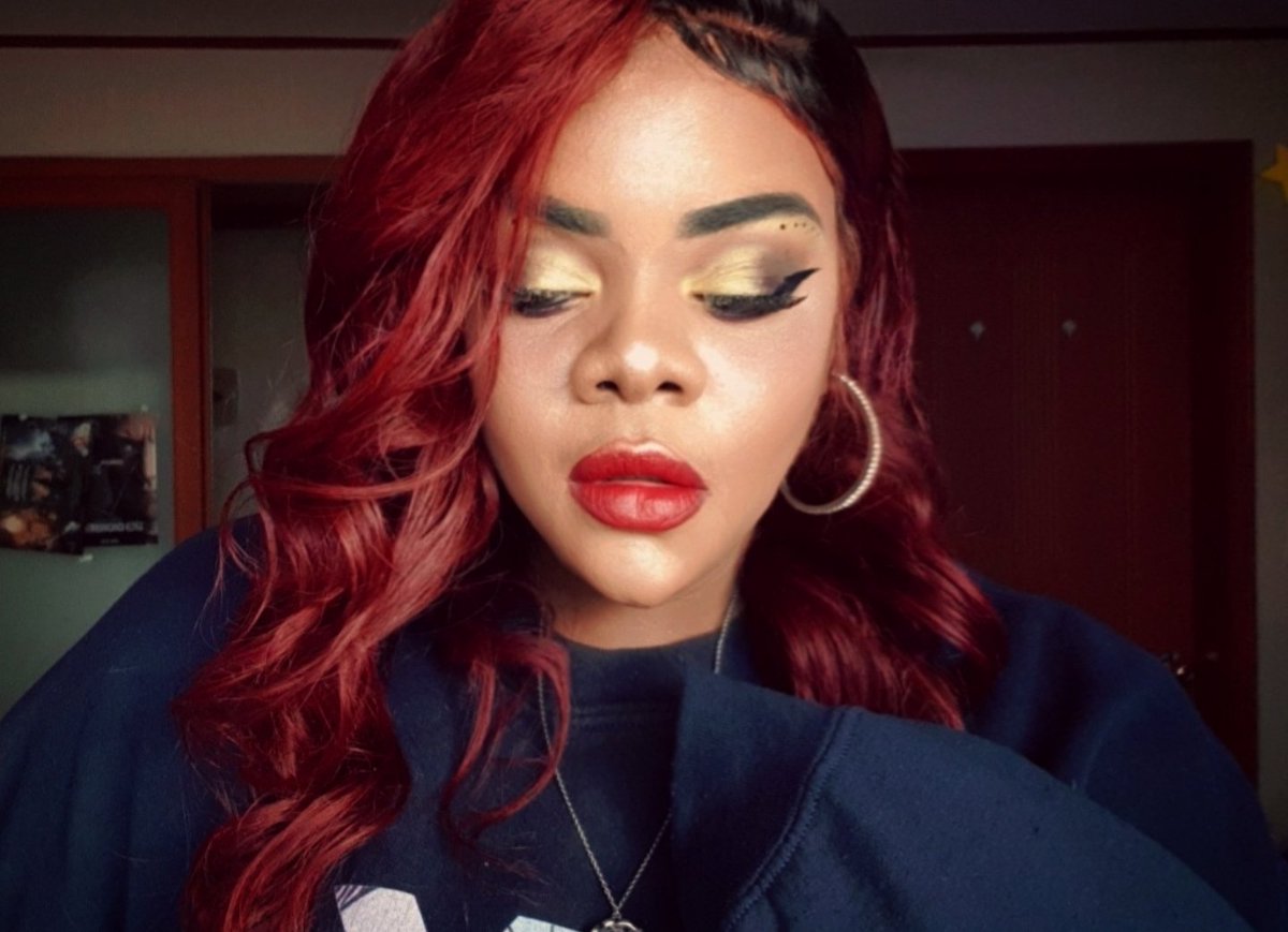 nikinami_'s tweet photo. Maleficent 😈💚

@MorpheBrushes #yourtrueselfie @ColourPopCo concealer + foundation #nofilterface + @bretmanrock #litlipbundle @BenefitBeauty #Kabrow @fentybeauty #trophywife #killawatt #makeup #motd #MelaninMagic #VillainBae #disneyinspired #morphebabe #benefitbrows https://t.co/ZY0xCstJwa