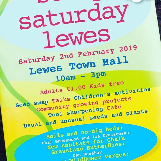 Back again! 🌿🌱🍃
Seeds, soils, swaps and lots more at Seedy Saturday Lewes. 
Sat 2 February 10am- 3 pm at Lewes Town Hall. 
repost from <a href="/commoncausecoop/">Common Cause Coop</a> 😁

#lewes #brighton #eco #garden #vegetablegrowers #plantlover #soil #seeds #gardens # instagarden… bit.ly/2Cq3JjL