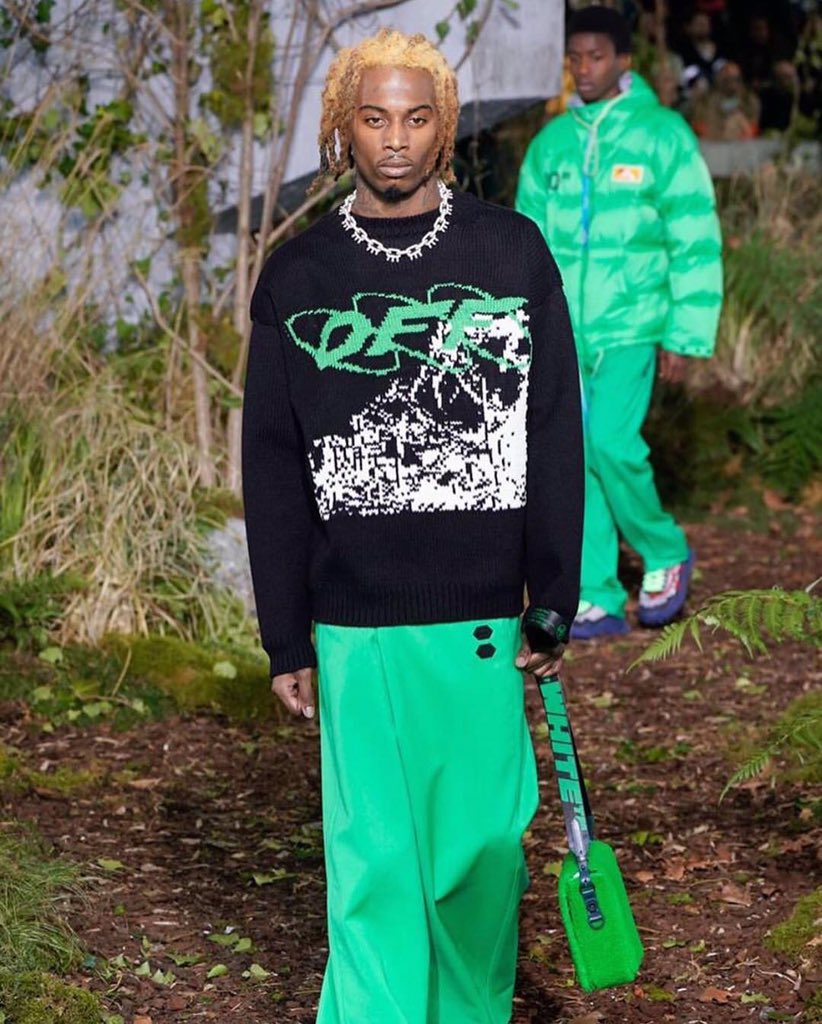 LeanRockstar's tweet image. Playboi Carti for Off White!
