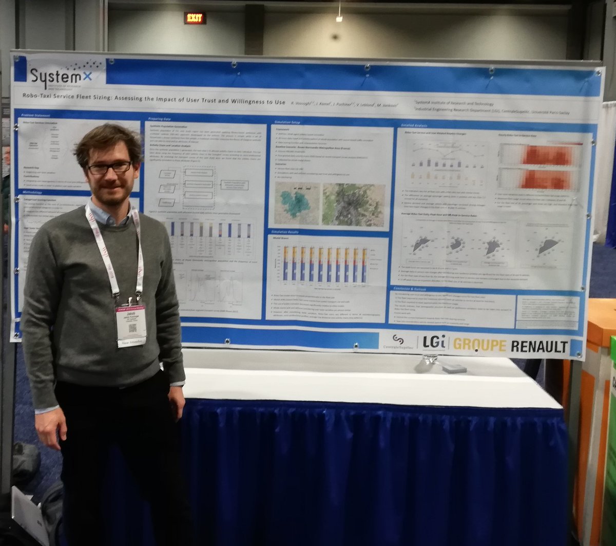 japu00's tweet photo. Ready to go! Happy to present our research at #TRBAM2019 @RezaVosooghi @josephkml @CAnthropolis @IRTSystemX @centralesupelec https://t.co/gwRY9nOSgw