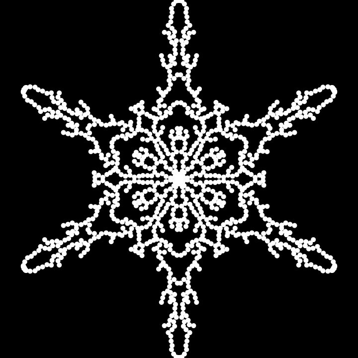 nanooooh1998's tweet image. various shapes of snowflake1 #generateart #processing #codingtrain