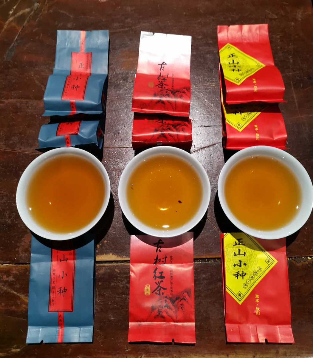 TheChineseTeaCo's tweet photo. Morning tasting – Lapsang Souchong from the original area of Tong Mu, choosing better teas to fit in our Red Tea collection. https://t.co/RkMxoYIq9G