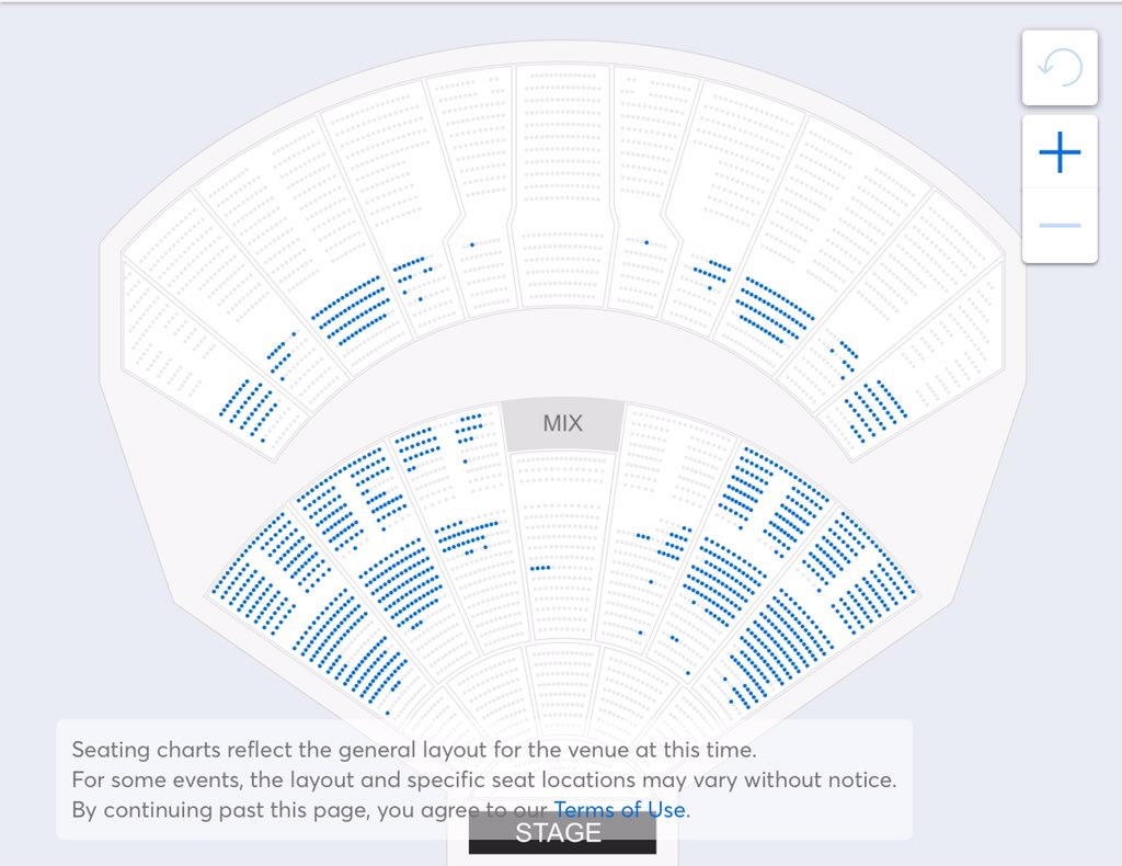 Rosemont Theatre Seating Chart Rows