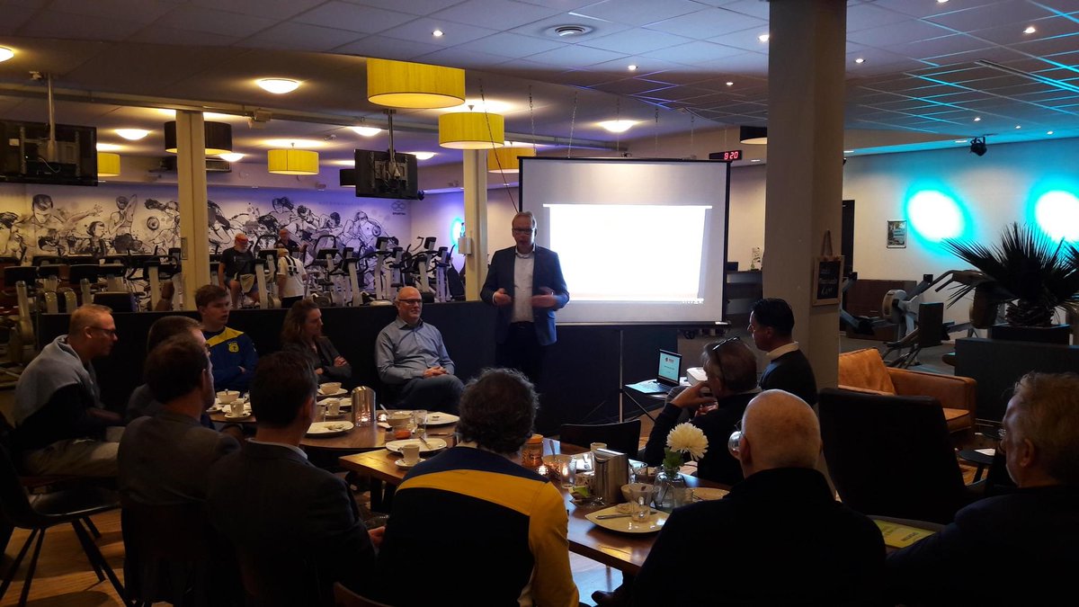 OVBusinessclub's tweet photo. Geslaagd Nieuwjaarsontbijt sponsoren Olde Veste bij Sportinn in samenwerking met Countus https://t.co/fYwnQB1Edz