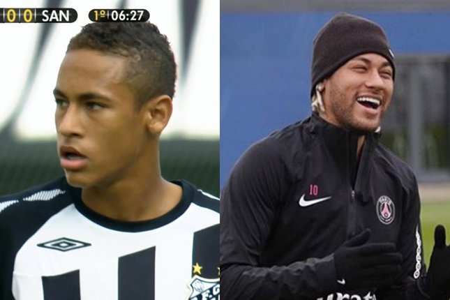 buzzfeedcapotao's tweet photo. Será que o @neymarjr mudou muito em 10 anos? 

#10YearsChallenge https://t.co/z2Q9btuDK5