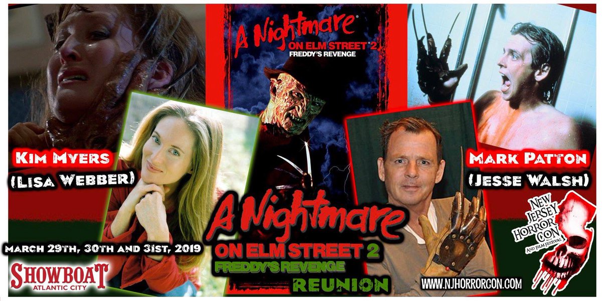 njhorrorcon's tweet image. #markpatton and #kimmyers #nightmareonelmstreet2 @njhorrorcon njhorrorcon.com
