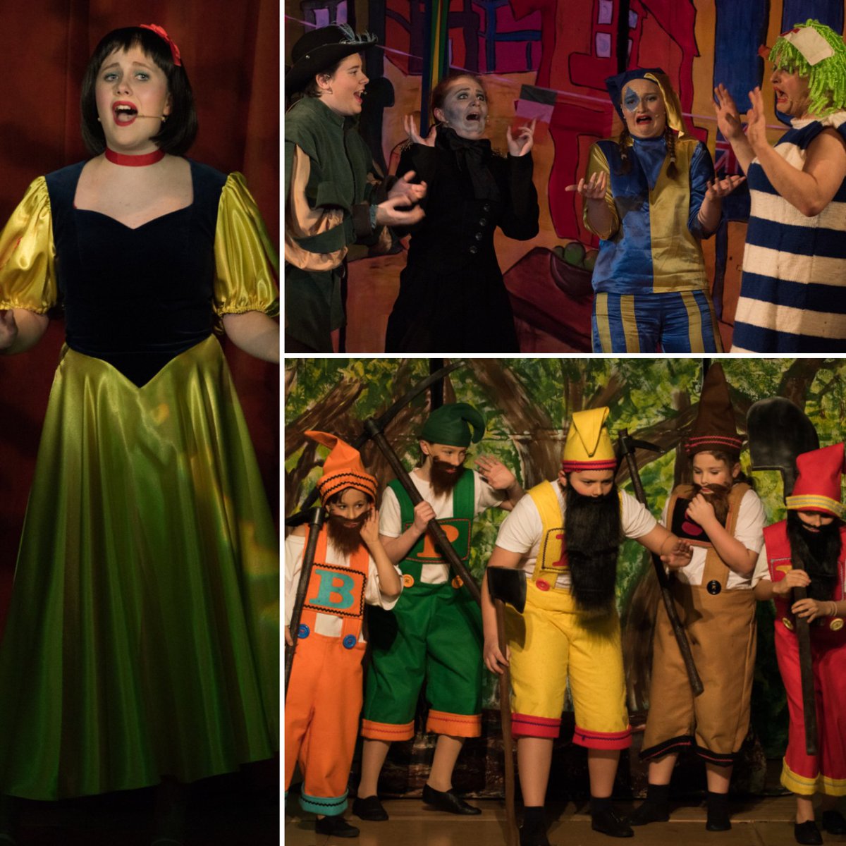 HurstPanto's tweet photo. Our production of Snow White opens in a couple of days.  Saturday matinee and evening are virtually sold out, but we have a few seats left for Thursday and Friday.

Come along and have a laugh, a cry and a sing-a-long!

Tickets: https://t.co/eyQZA1Voo6 https://t.co/fcDitYhwqc