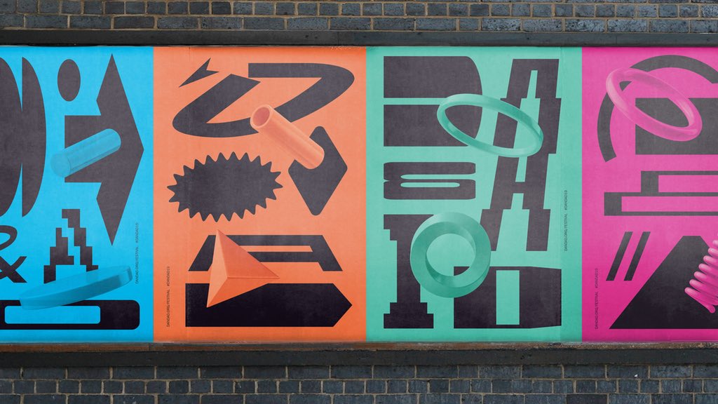 ArabAd_mag's tweet image. The visual identity for @dandad Festival 2019 has been revealed. The chosen theme for this year’s Festival is ‘Shaping the Future’, echoing D&amp;amp;AD’s position as an organisation on a mission to drive the creative industries forward.