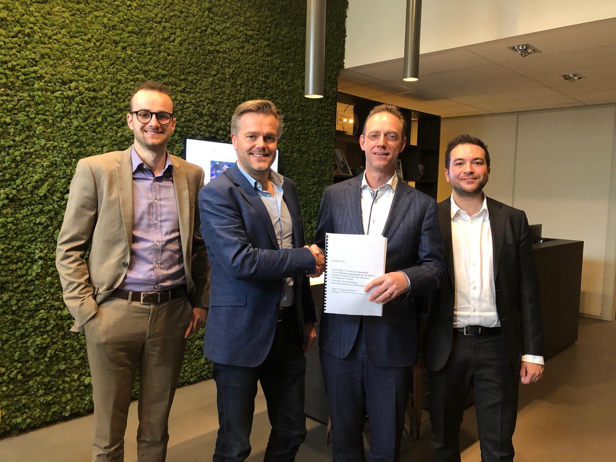 DiaboloICT's tweet photo. Wij hebben vandaag de ISAE 3000/SOC2 Type II assurancerapportage voltooid en de bijbehorende verklaring van @bakertilly_nl ontvangen! Het rapport geeft een onafhankelijk oordeel over de kwaliteitsaspecten ‘beveiliging’ &amp; ‘beschikbaarheid’ van de SaaS diensten die wij leveren. https://t.co/6nBlpCOHEX