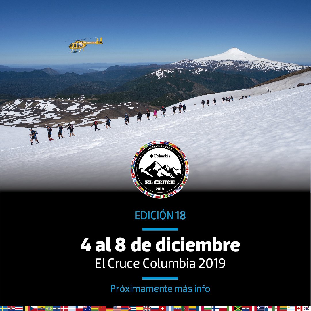 El Cruce Columbia 2019 | 4 al 8 de diciembre 

En breve informaremos todos los detalles de la nueva edición en la Carta 1, que se publicará el 22 de enero. 
El Cruce #ElCruceColumbia #ElCruce2019 #ElCruce