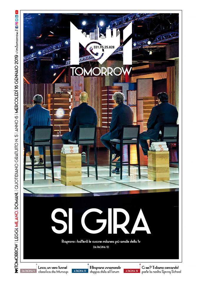 MiTomorrow's tweet photo. Siamo in distribuzione! 🗞
☝️Torna @MasterChef_it: le novità dell'8a edizione e l'intervista al milanese @MicheleCannistr, vincitore di #MasterChefAllStarsIt.
Qui dove prendere la tua copia: https://t.co/8PKAJMq06o
Vuoi quella digitale? Qui https://t.co/k1uqBGUVNj
#MiTomorrow https://t.co/9jJI8ZMpxe