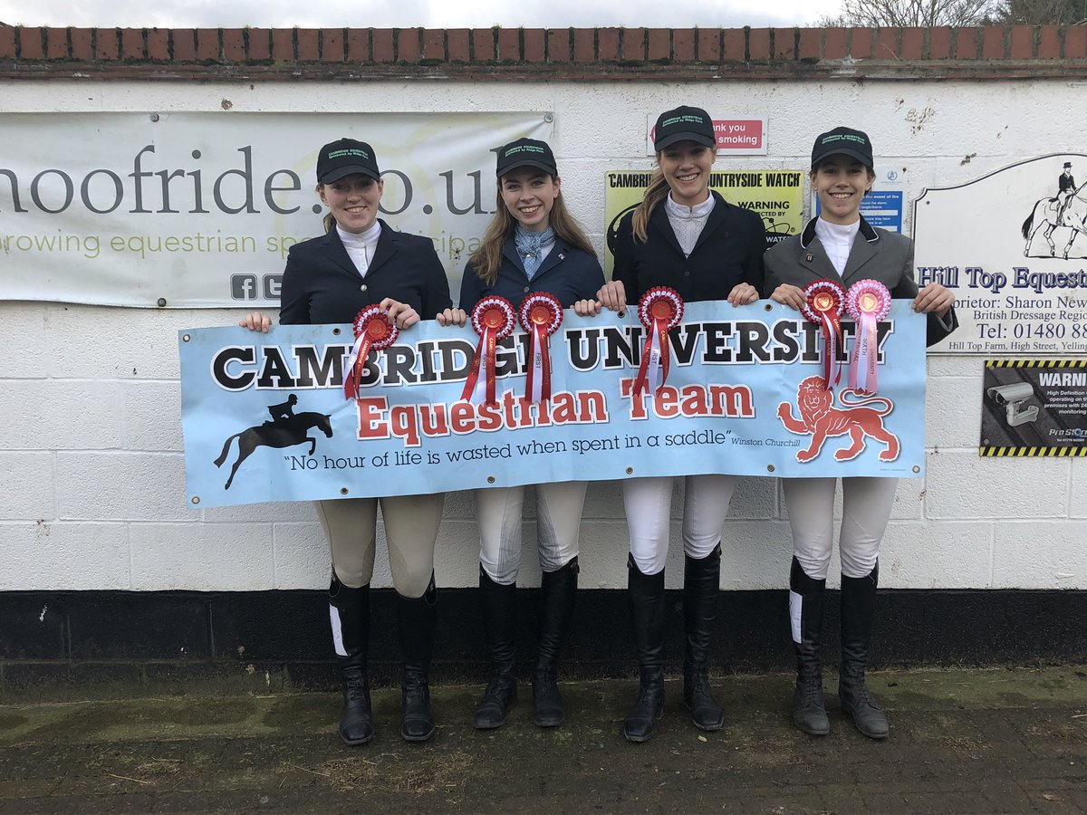 1sts winning their home match today - individual win for El Presidente Abi and 5th for Adeline #WinningWednesday <a href="/CamUniSport/">University of Cambridge Sport</a>