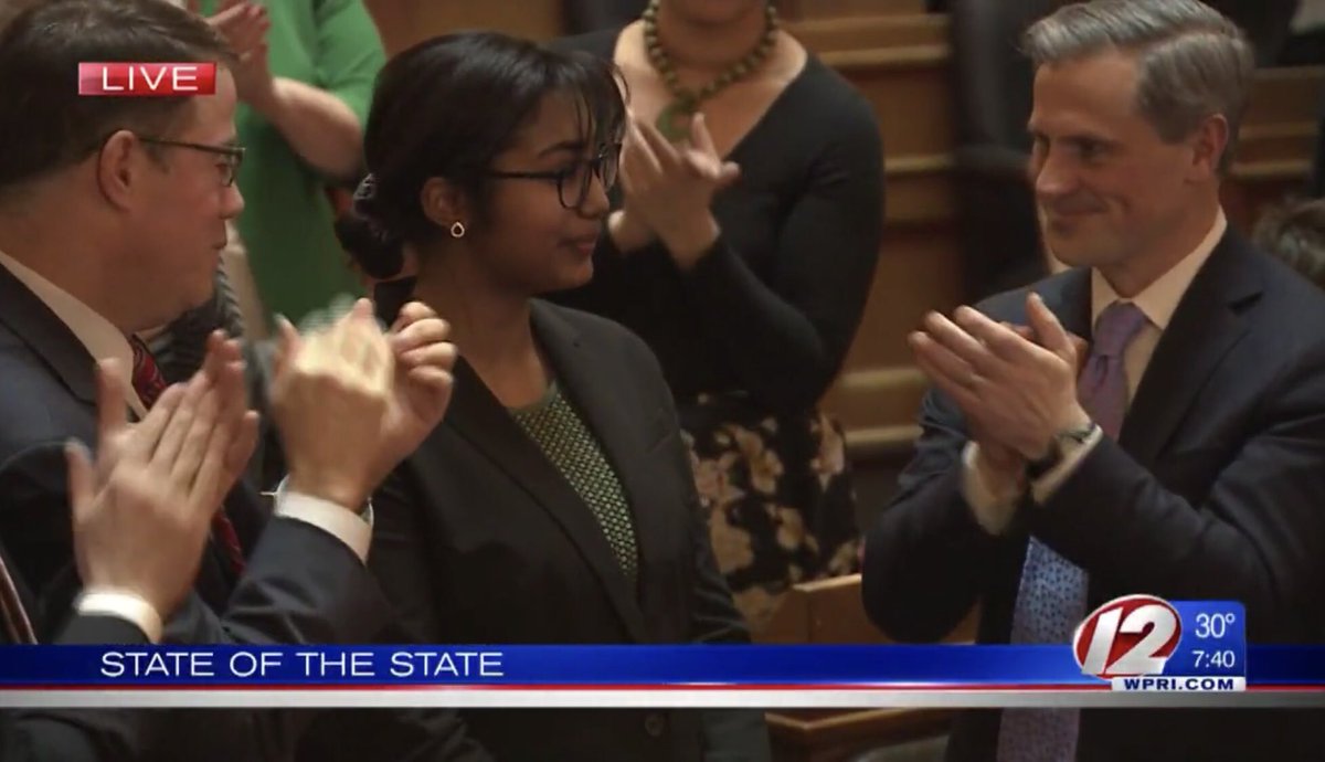 ArnellMilhouse's tweet photo. That @CommerceRI @REALJOBSRI software engineering program which  @GovRaimondo #RISOTS mentioned Nafissa (@adc_coder) graduated from was  the @CareerDevs Computer Science University.  The #1 educator of new  #Coders who land high-wage careers and STAY in Rhode Island. 100 in 2019! https://t.co/5fnVr9McOv