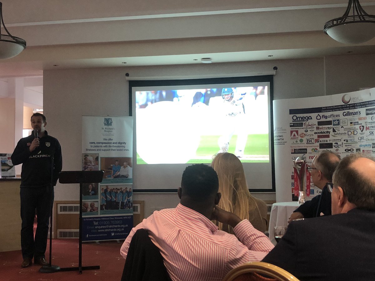 Enjoying the talk from Worcester cricket clubs manager on #MentalHealth in sport! Thank you <a href="/Circle2Success/">Circle2Success</a> for another opportunity to connect! Thank you <a href="/WorcesterRaces/">Worcester Racecourse</a> and @DBStudios_Gemma