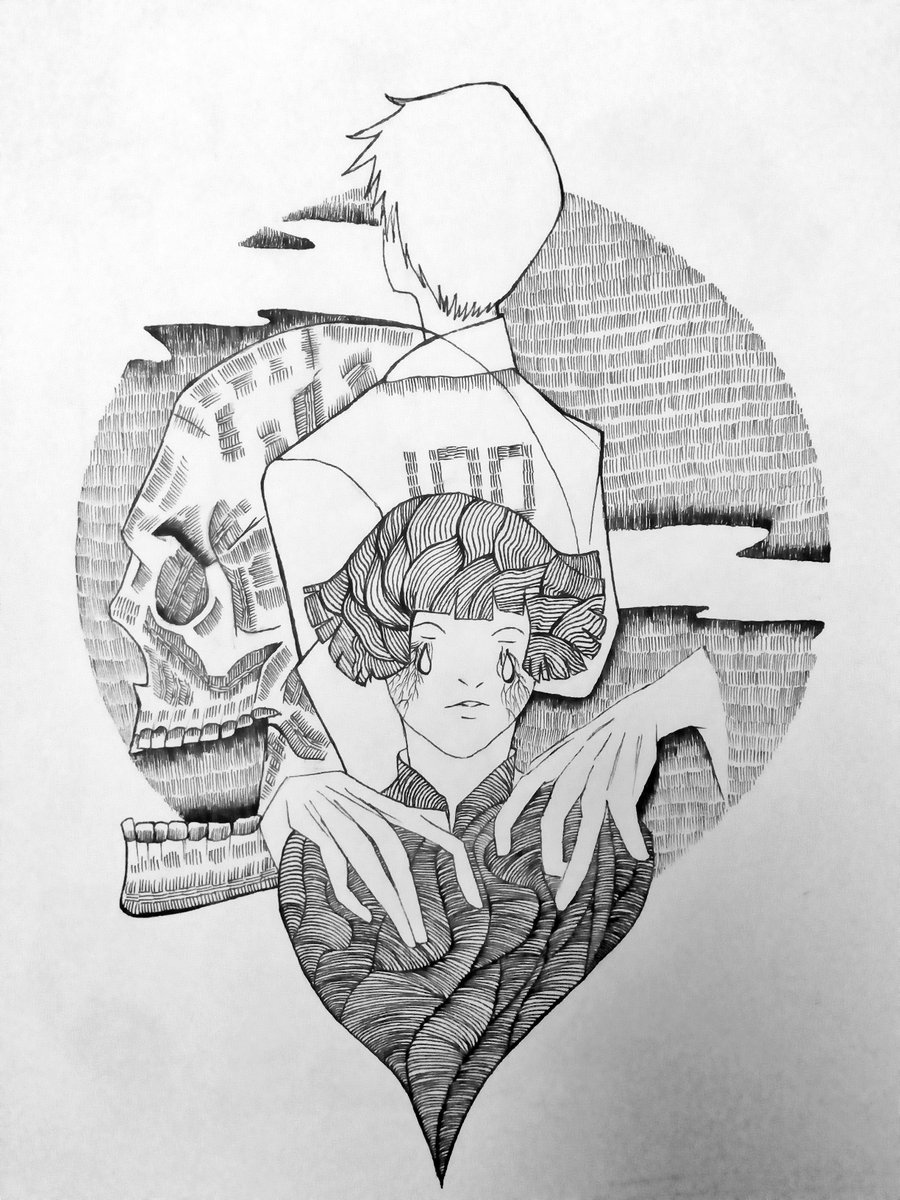 lianaarts's tweet photo. Hi! I'm a literature kid who's working part time as an artist :) I usually do Surrealist artworks, but also make fanarts and inked illustrations time to time. Just made this account to kick start my art career I'm also from malaysia *wink* #ArtistsofSEA https://t.co/NUyv6XTZcU