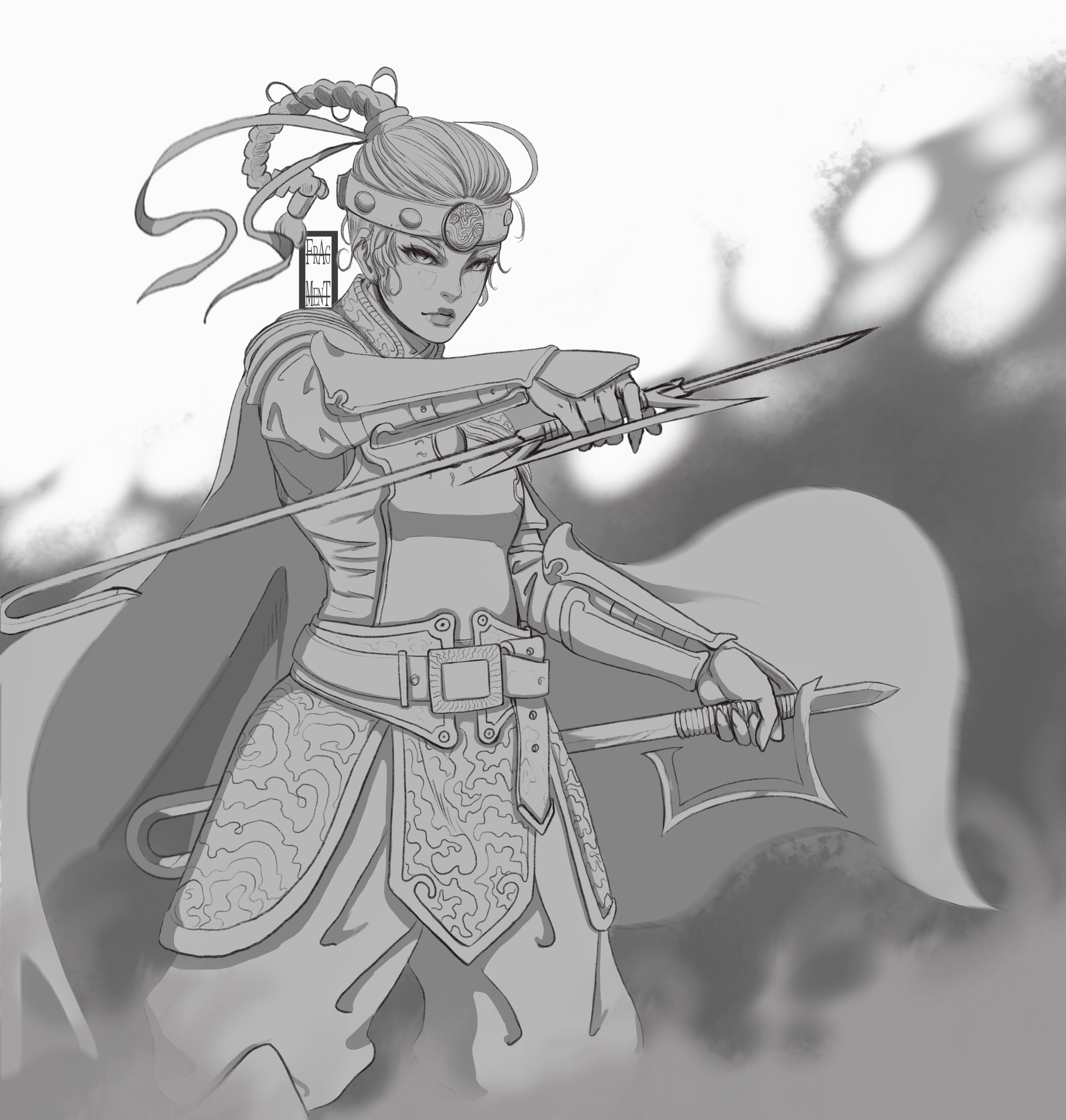 Шаманка for Honor Art